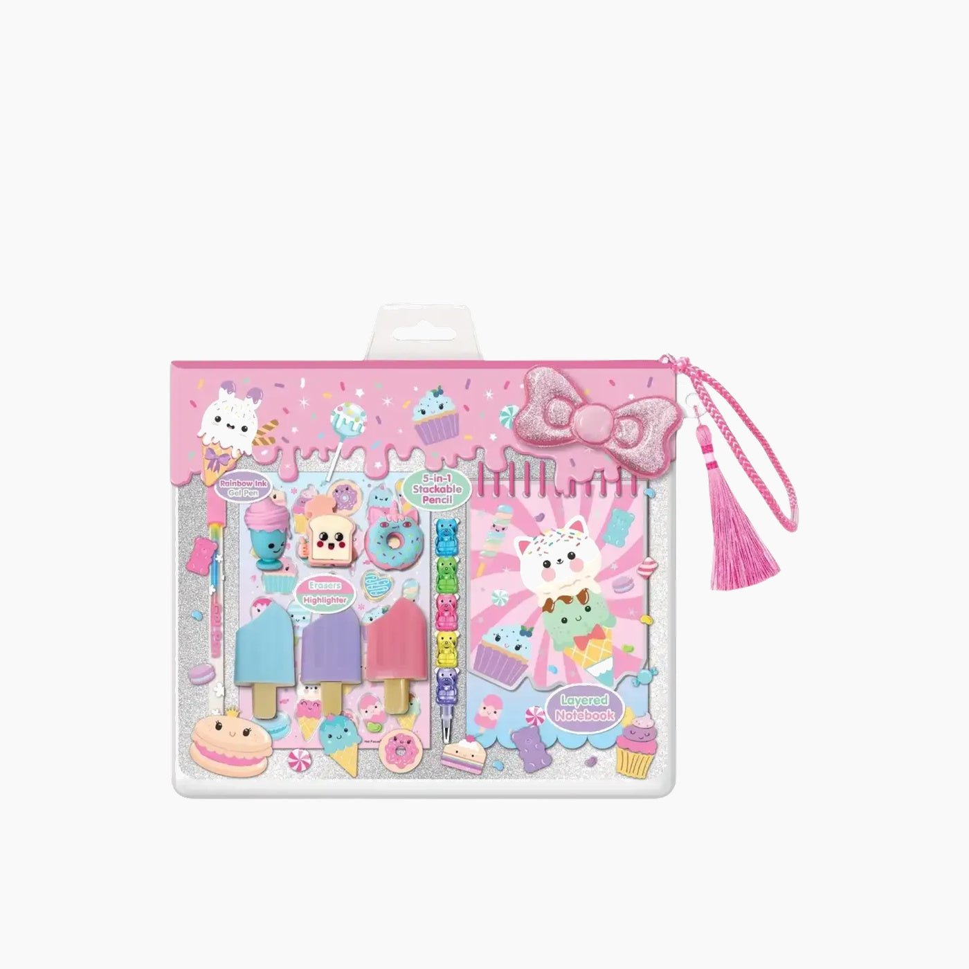 Hot Focus Sweet Coloring 5-in-1 stationery set