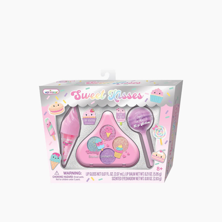 Hot Foucs Sweet Kisses - Sweets cosmetic set for young makeup enthusiasts.