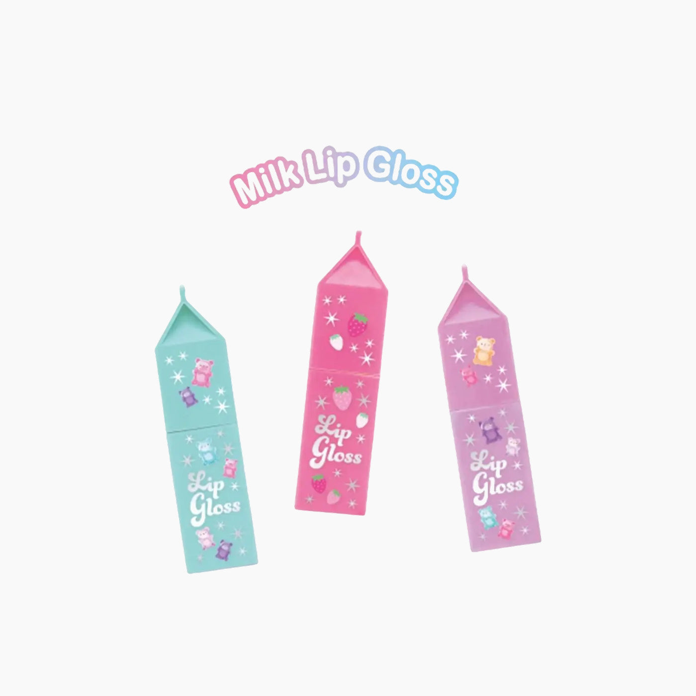 Hot Foucs Liplicious Gummy Bear lip gloss set