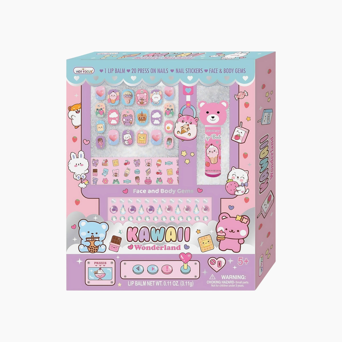 Hot Focus Beauty Wonderland Critter design makeup kit