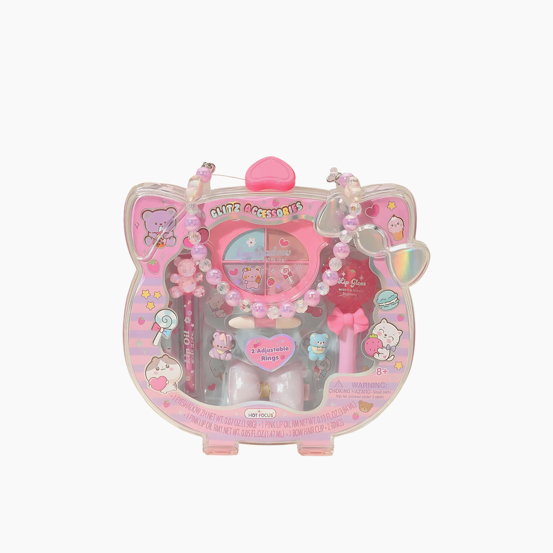Acrylic cat-shaped box for storing belongings