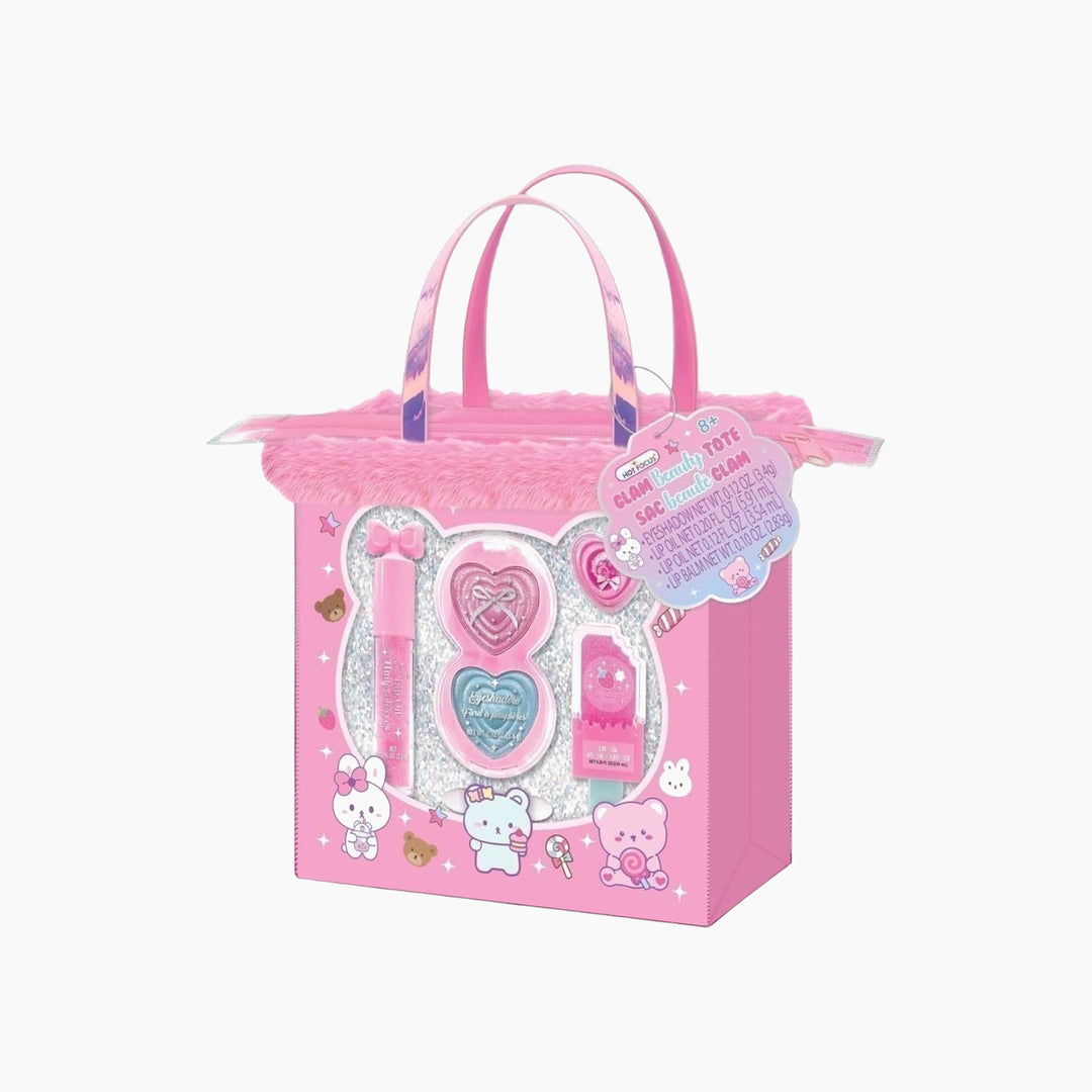 Hot Focus Glam Beauty Tote critter design