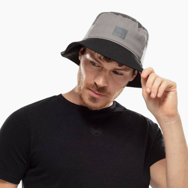 Buff Sun Bucket Hat Hak Grey S/M