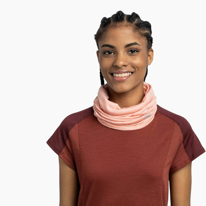 بوف ميرينو خفيف الوزن بخطوط متعددة بلون الذرة