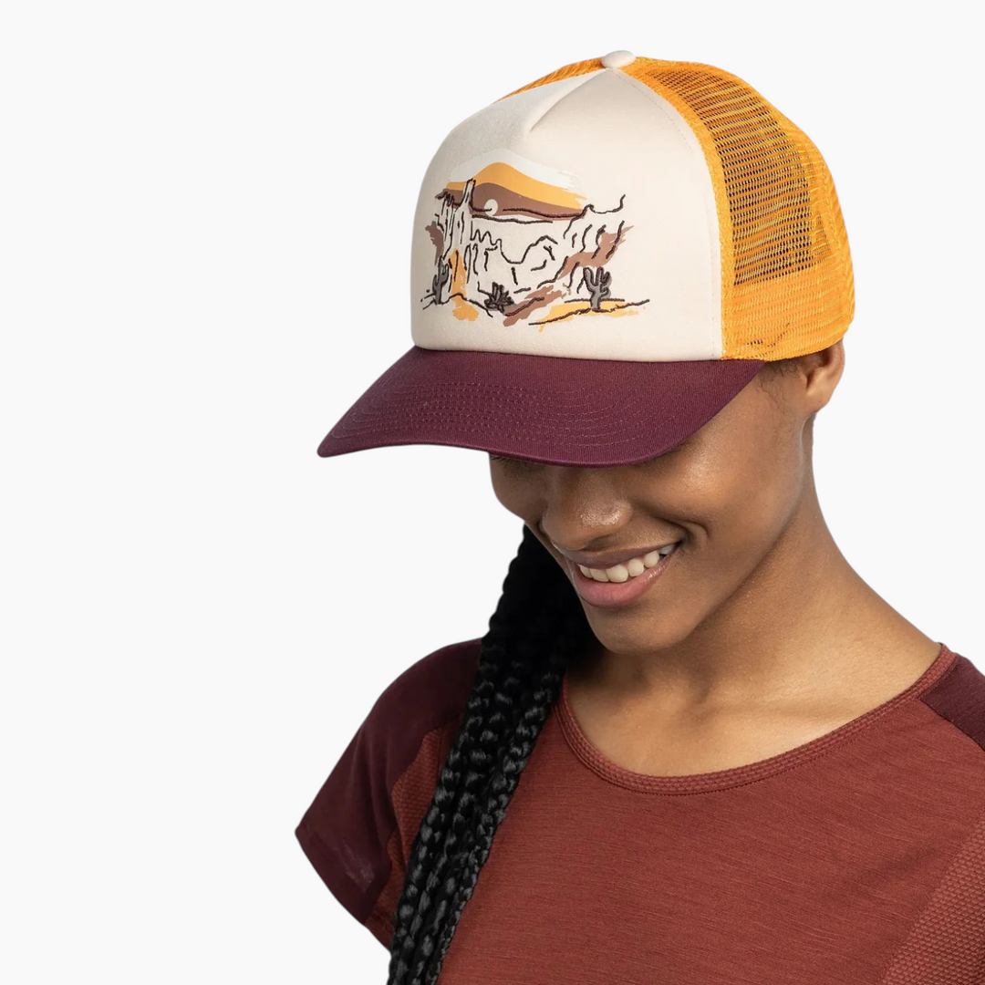 Buff Trucker Cap Sylva Apricot L/Xl