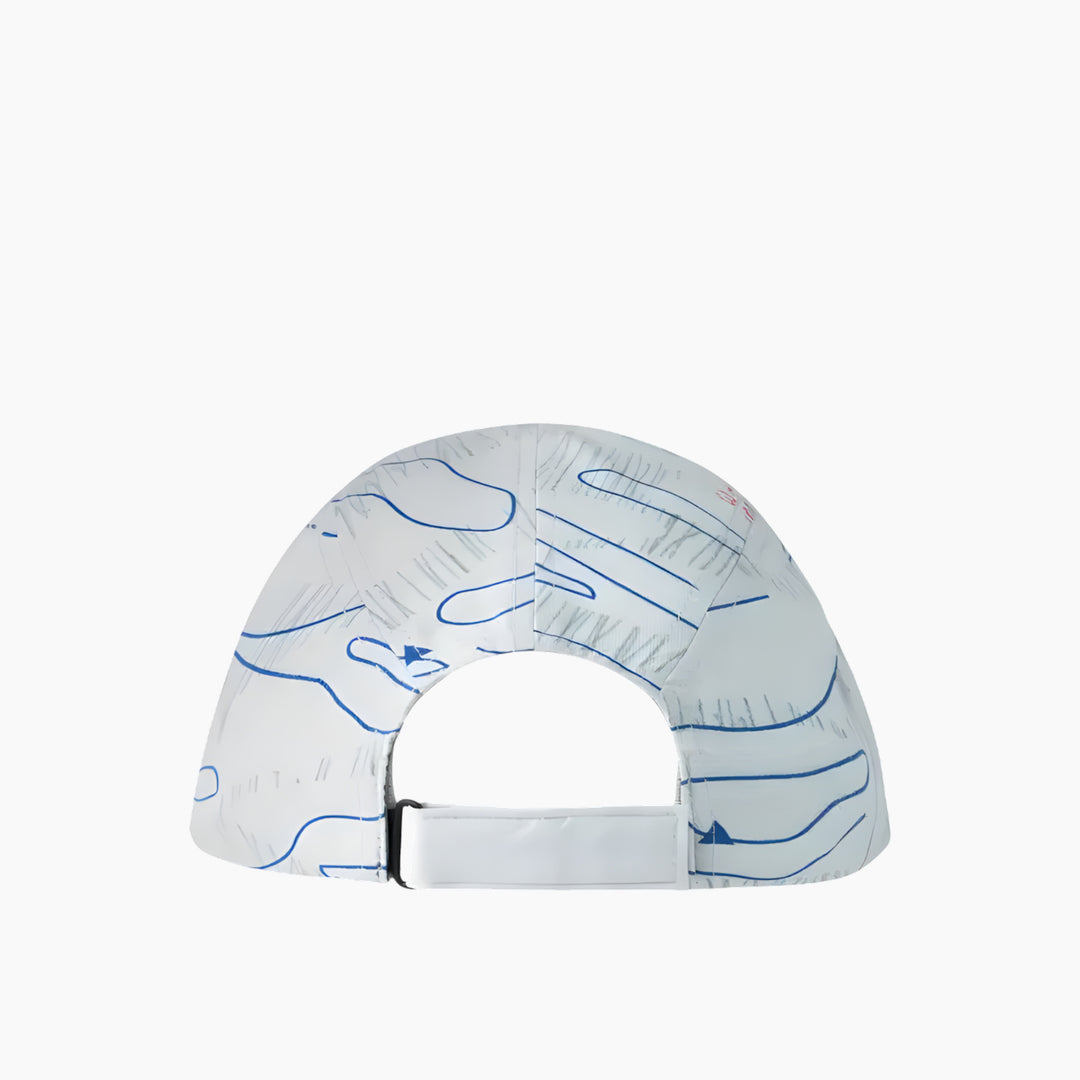 Buff 5 Panel Go Cap Youth Suber Birch Grey