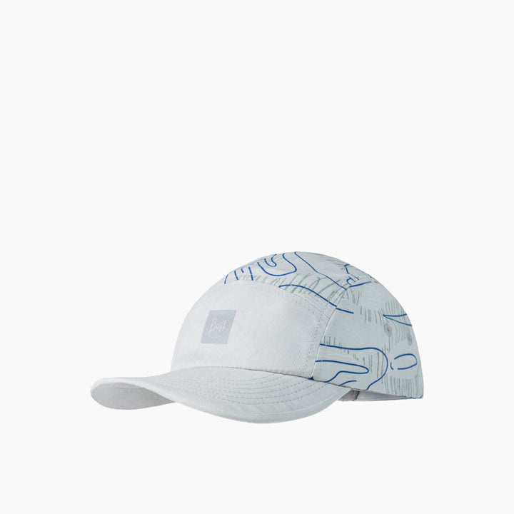 Buff 5 Panel Go Cap Youth Suber Birch Grey