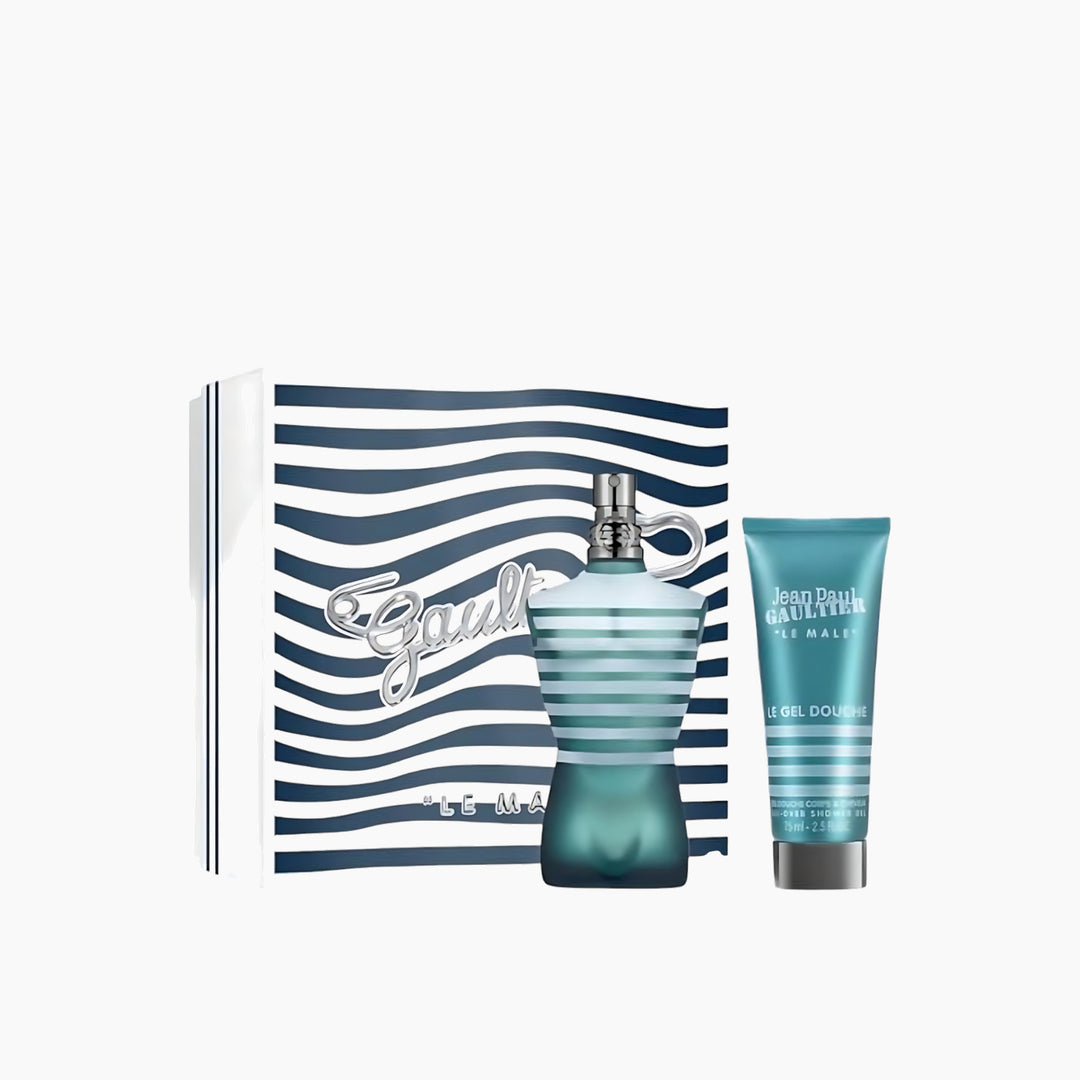 Jean Paul Gaultier Le Male EDT 125ml and shower gel gift set for men