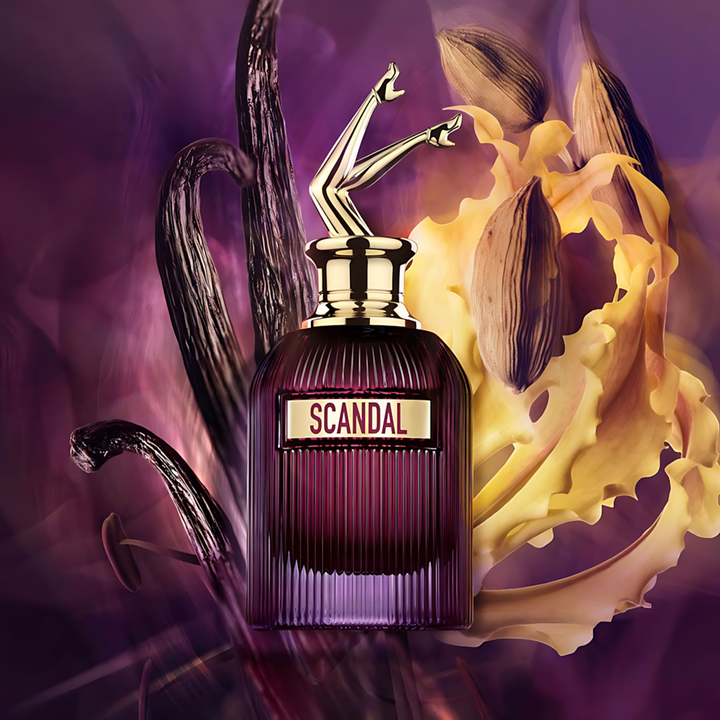 Jean Paul Gaultier Scandal Intense EDP for Women, sensual vanilla fragrance