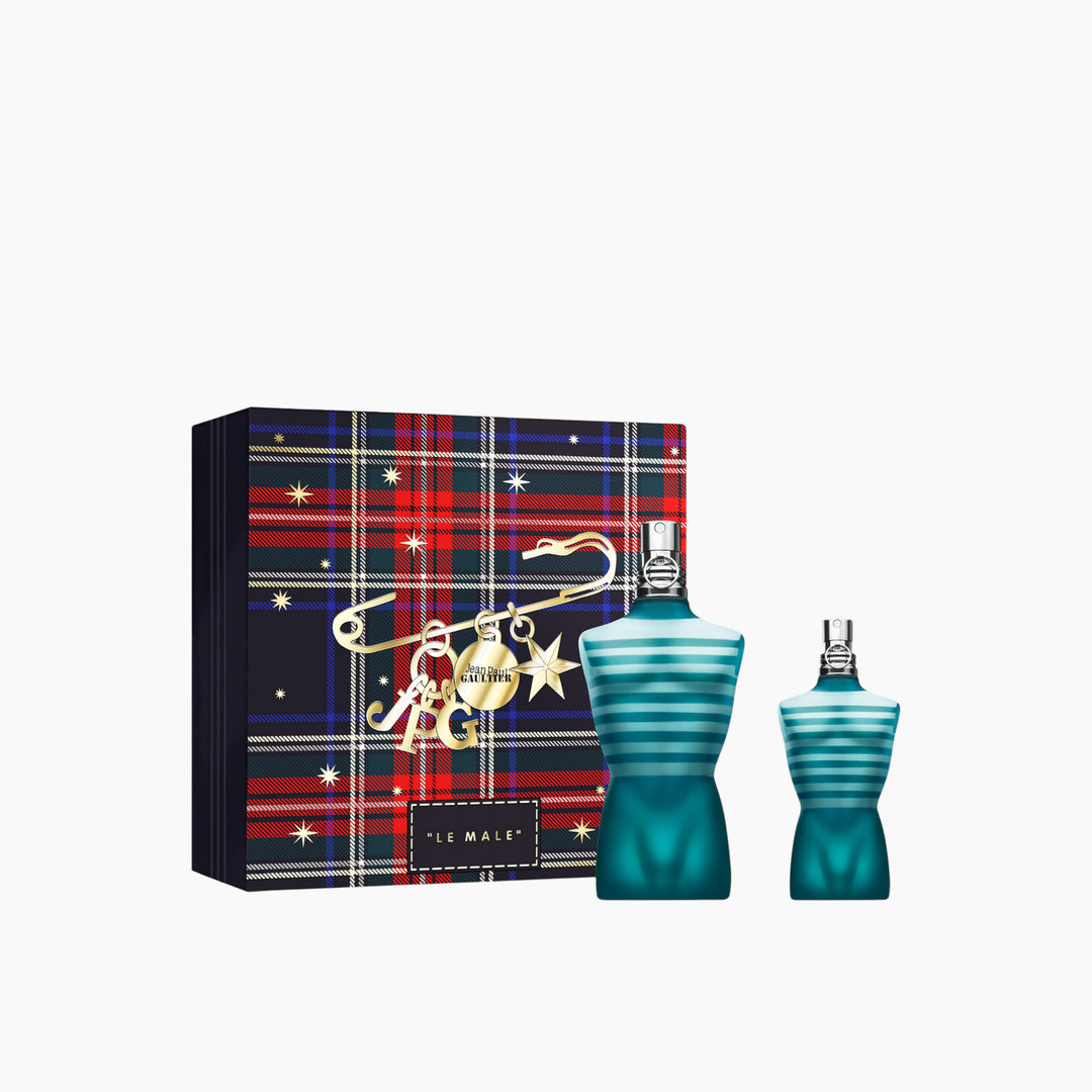 Jean Paul Gaultier Le Male EDT gift set with 125ml and 40ml bottles