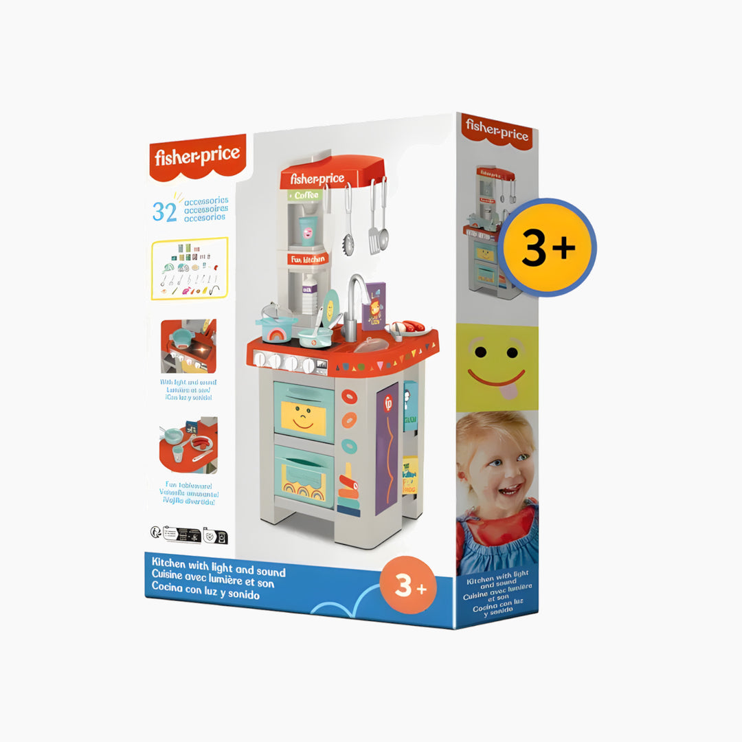 Fisher-Price Kitchen Playset With Light &amp; Sound