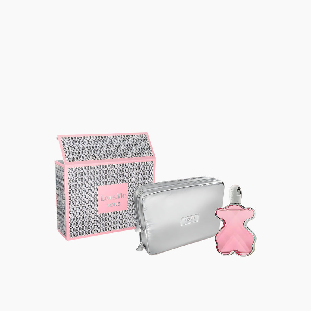 طقم هدايا Tous Loveme EDP 90 مل + حقيبة للنساء