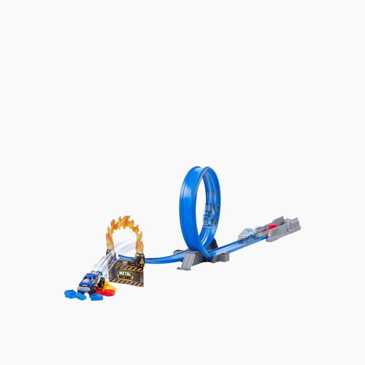 Zuru Metal Machines Road Rampage track set with launcher and Bone Crusher vehicle
