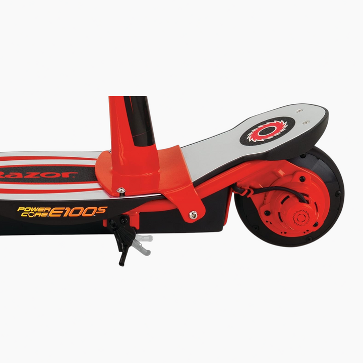 845423019747PowerCoreE100SElectricScooterwithSeat-RedGrey_3 - HUNA