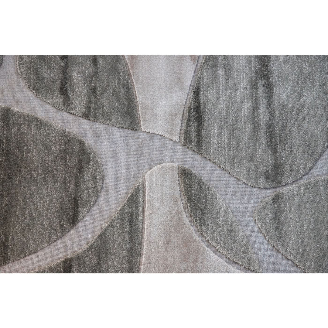 Marvelous Natural Pebble Green Rug - HUNA