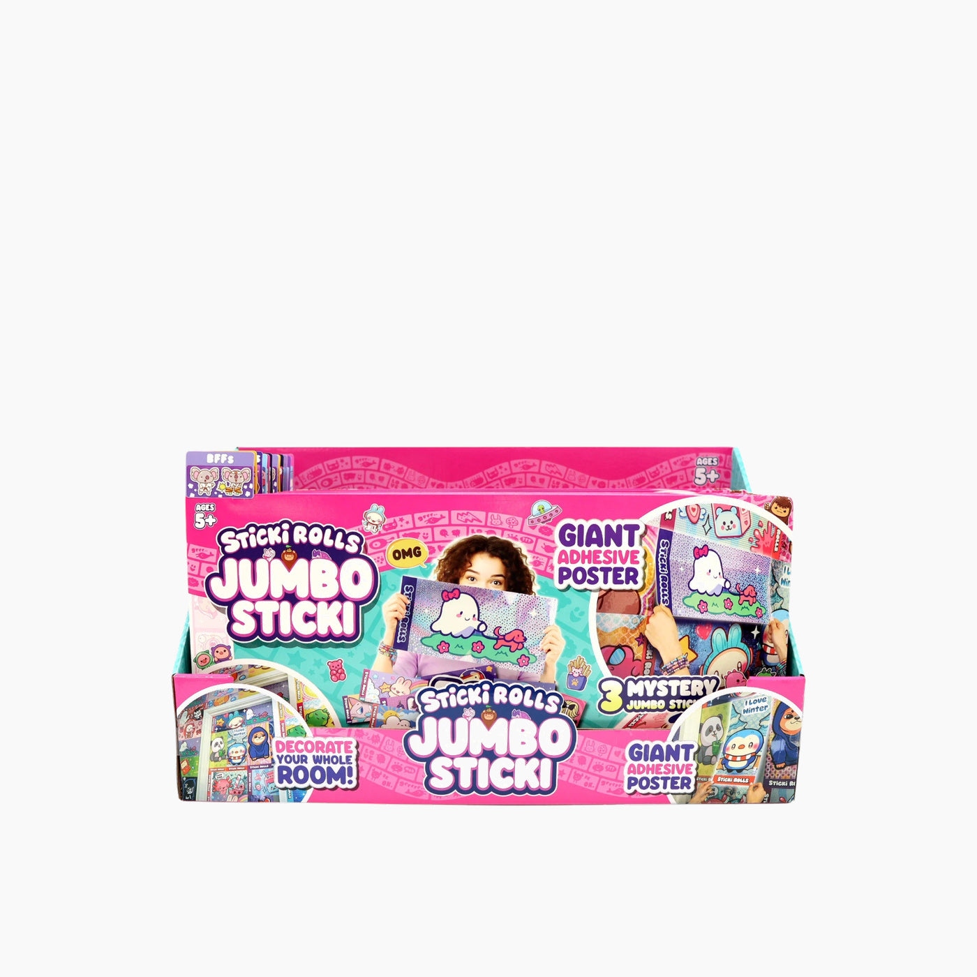 Sticki Rolls - Jumbo Sticki 3-Pack Sticki Rolls - Jumbo Sticki 3-Pack