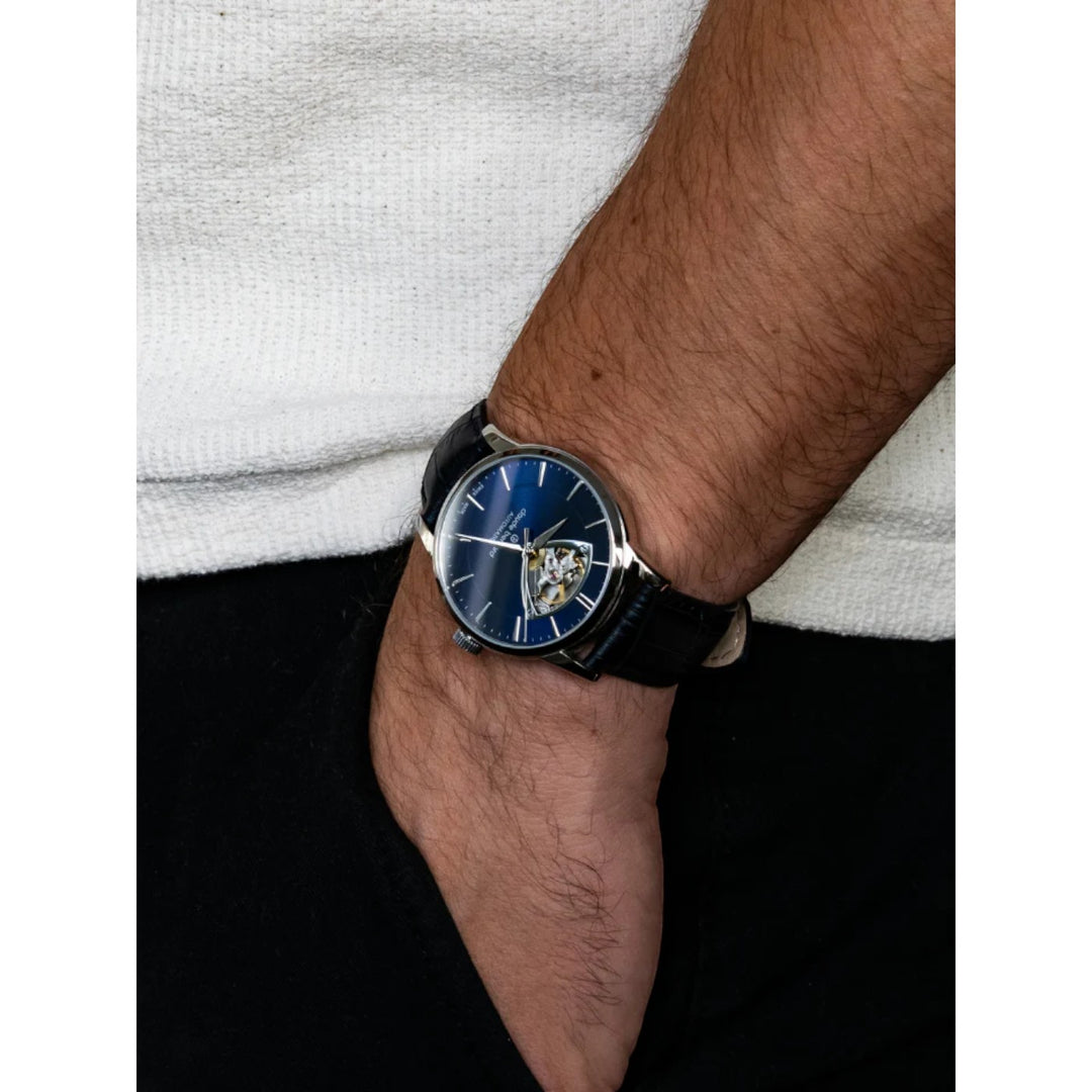 Claude Bernard Classic Automatic Open Heart Watch