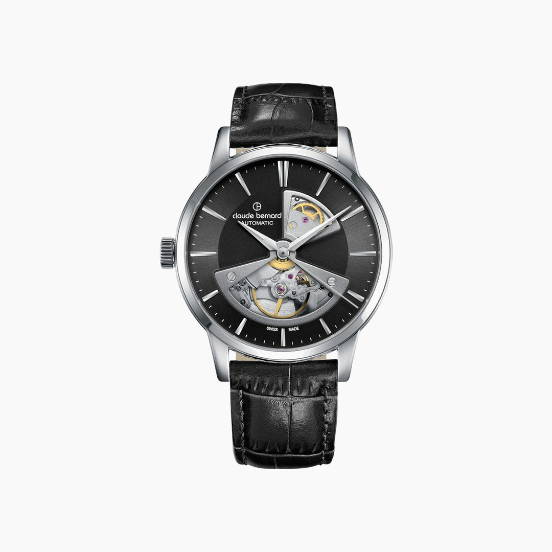 Claude Bernard Classic Automatic Open Heart Watch