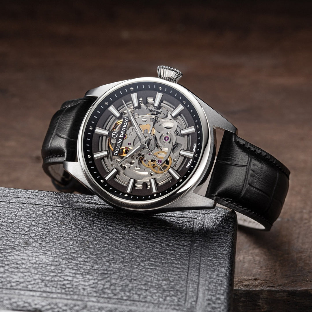 Claude Bernard Proud Heritage Automatic Skeleton Watch