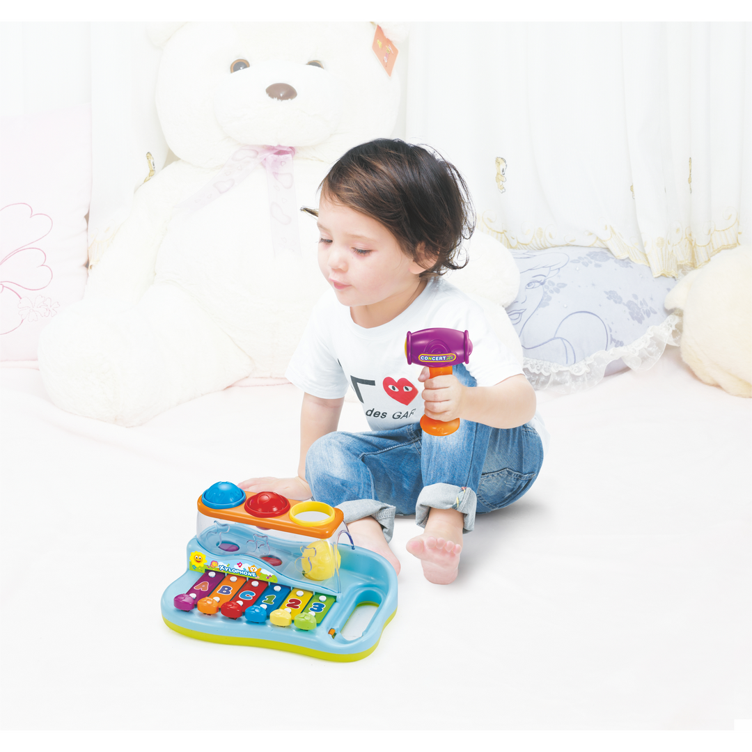 Hola Pop &amp; Play Music Center Activity Toy