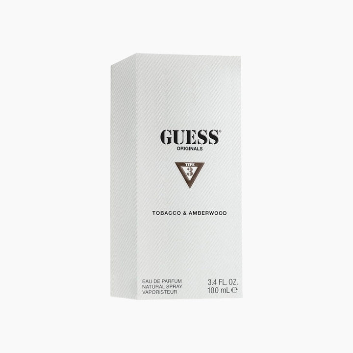Guess Originals Type 3 Tobacco &amp; Amberwood EDP 100ml Unisex Eau de Parfum