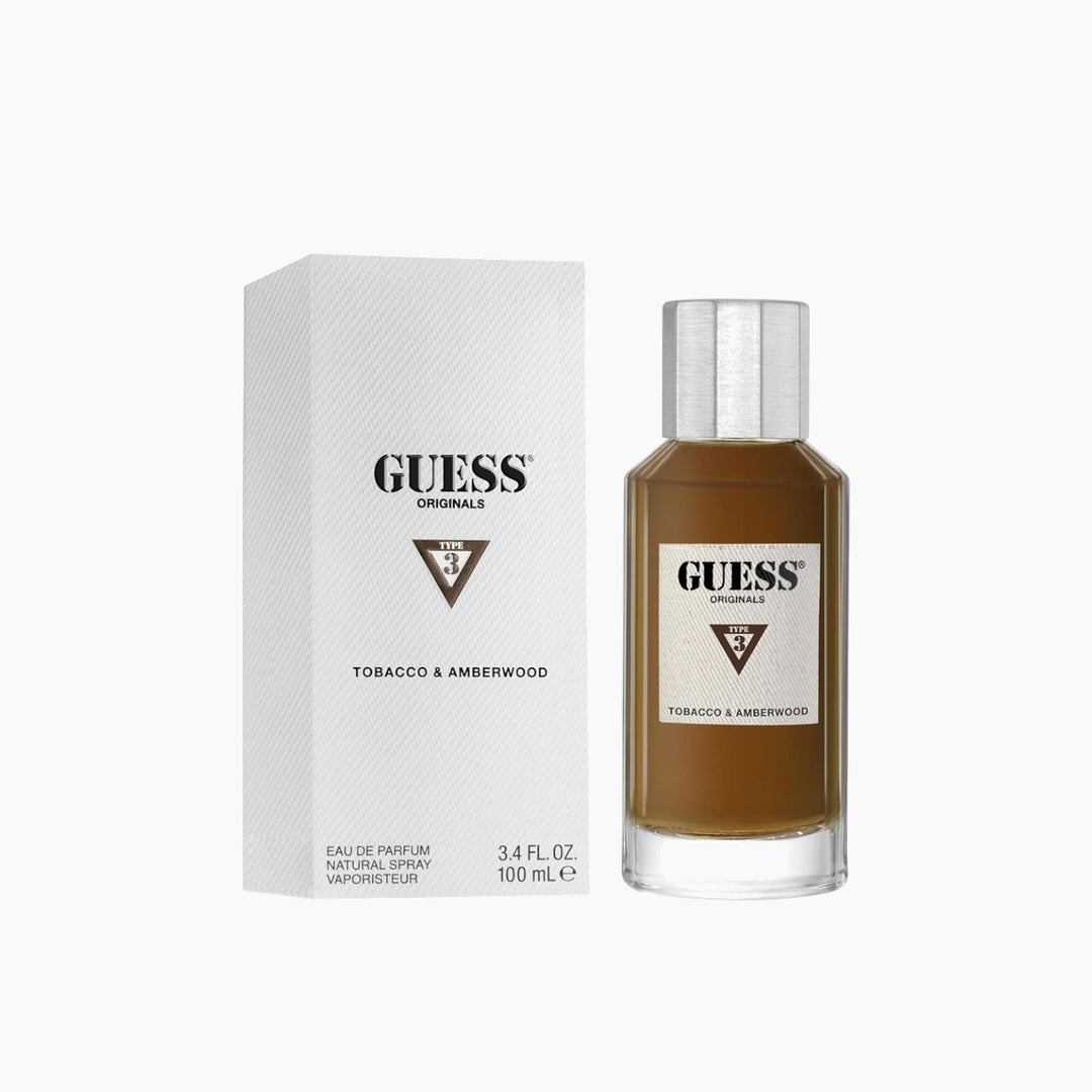 Guess Originals Type 3 Tobacco &amp; Amberwood EDP 100ml Unisex Eau de Parfum