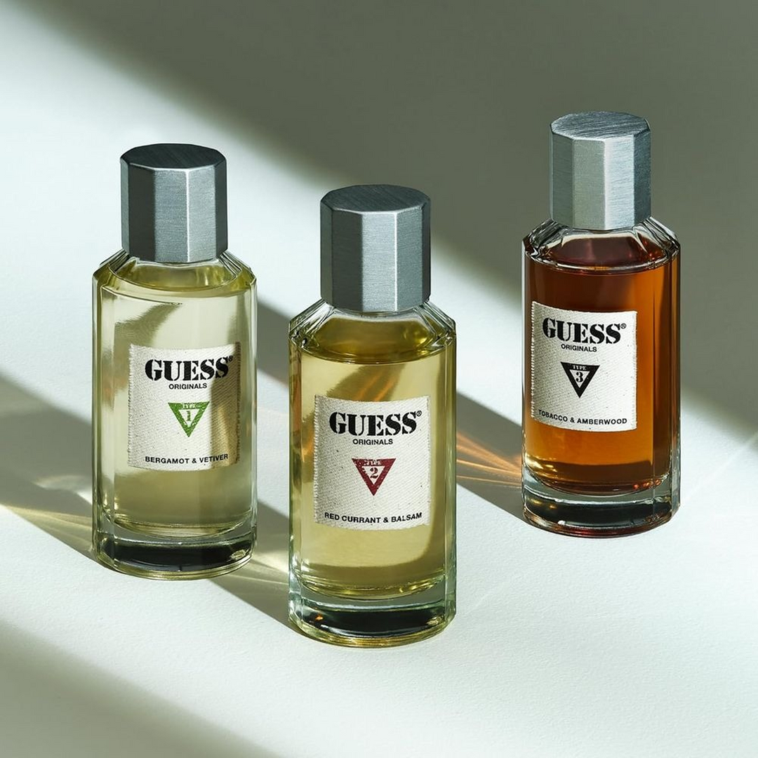 Guess Originals Type 3 Tobacco &amp; Amberwood EDP 100ml unisex Eau de Parfum