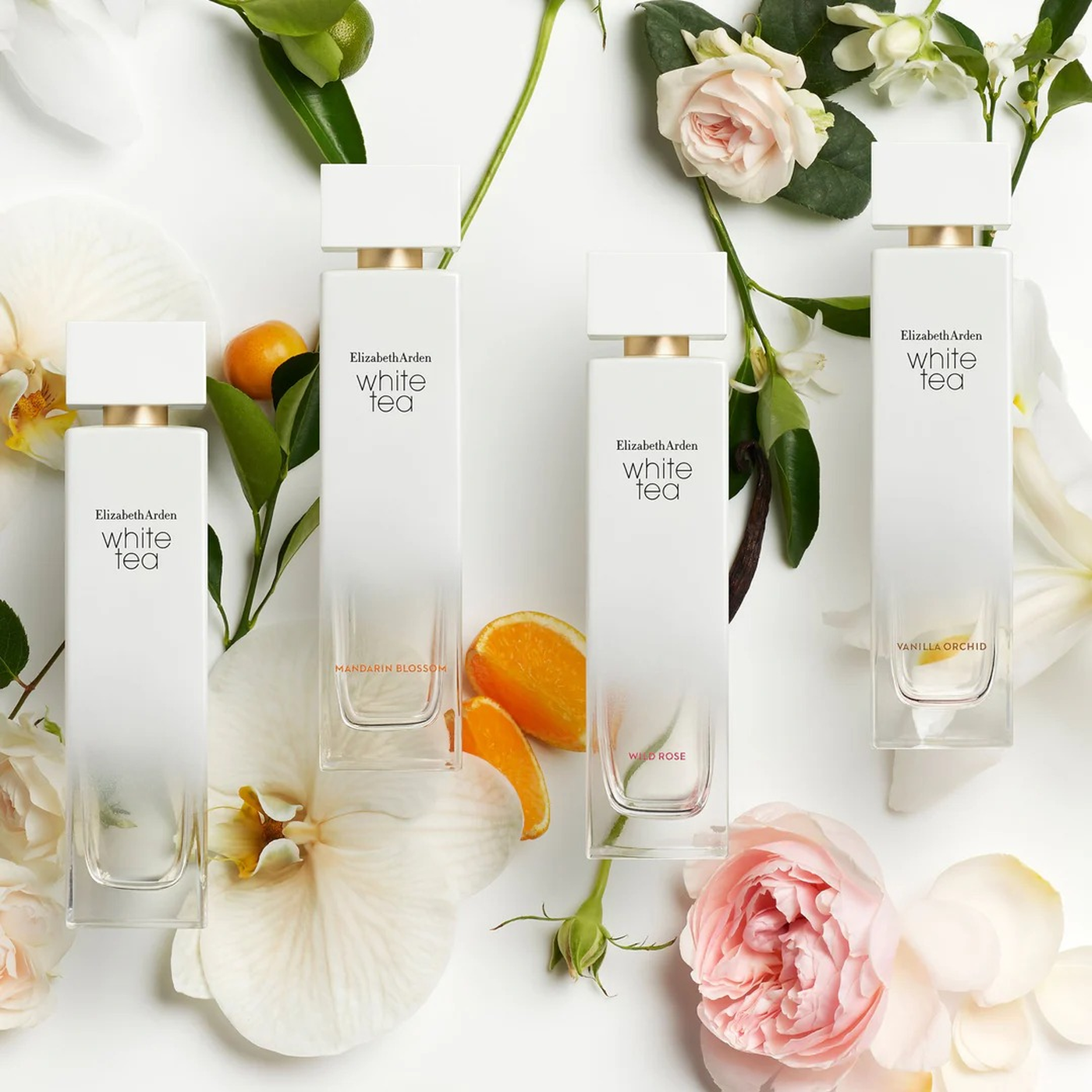 Elizabeth Arden White Tea Wild Rose EDT 100Ml For Women Elizabeth Arden White Tea Wild Rose EDT 100Ml For Women