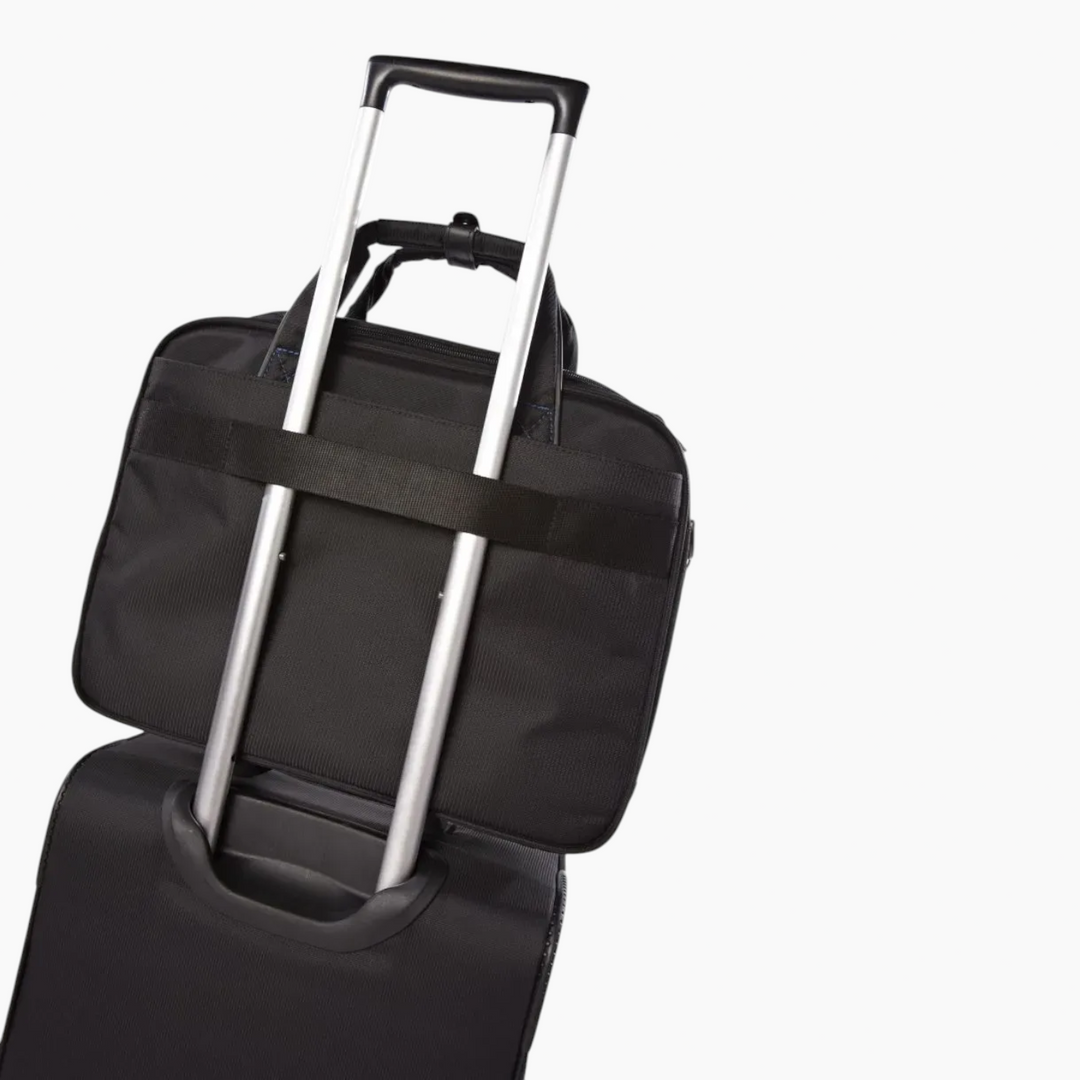 American Tourister Merit Laptop Briefcase As Black/Blue