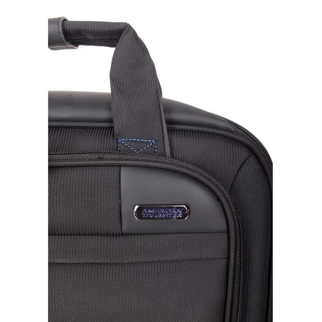 American Tourister Merit Laptop Briefcase As Black/Blue