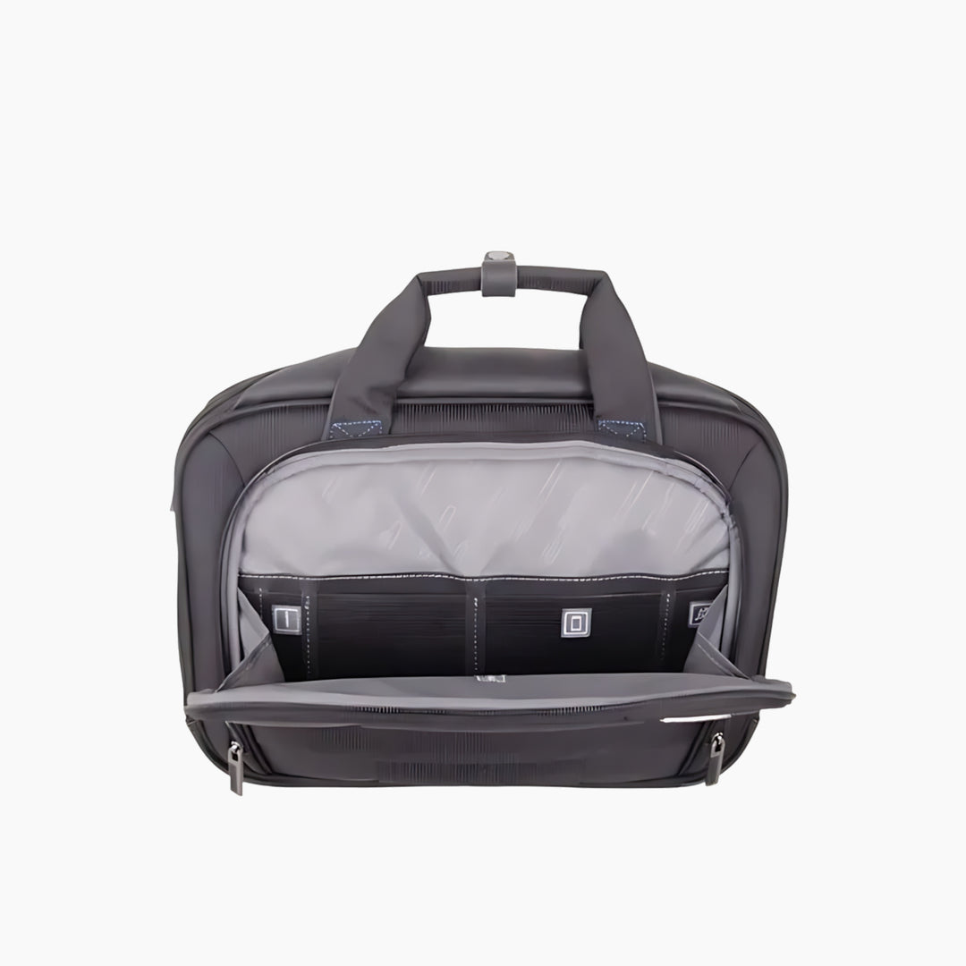 American Tourister Merit Laptop Briefcase As Black/Blue