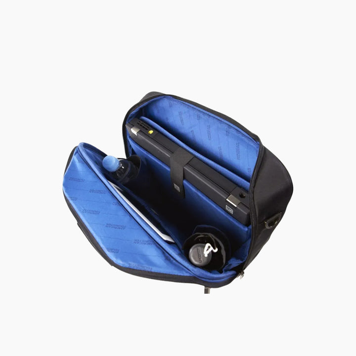 American Tourister Merit Laptop Briefcase As Black/Blue