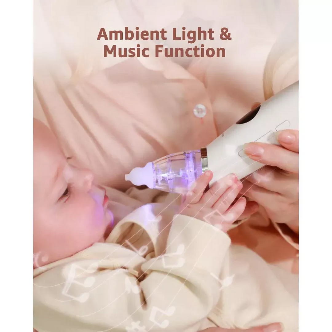 Grownsy Electric Baby Nasal Aspirator With 3 Suction Modes