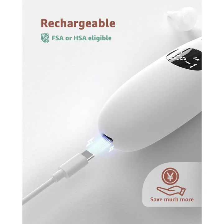 Grownsy Electric Baby Nasal Aspirator With 3 Suction Modes