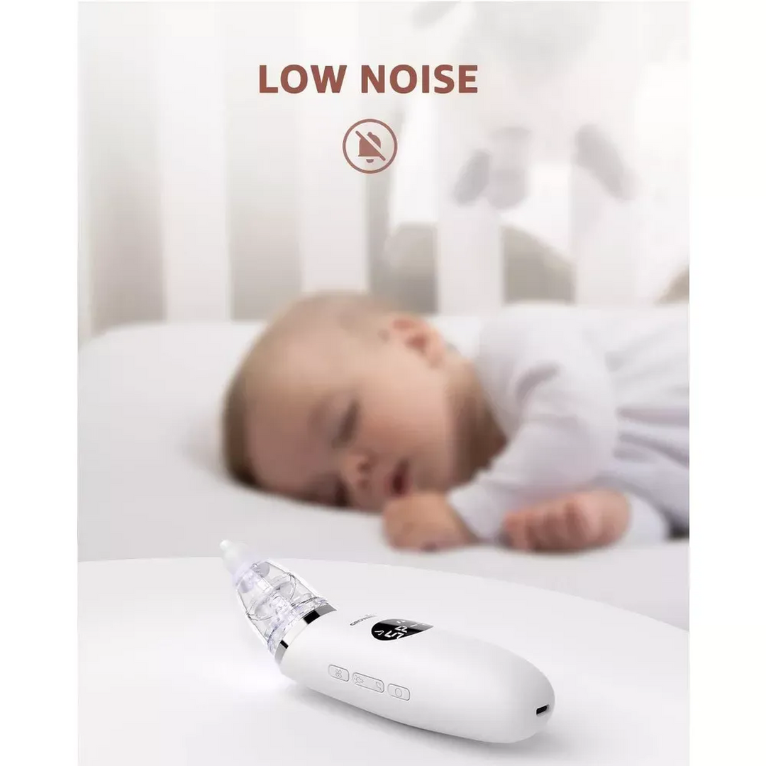 Grownsy Electric Baby Nasal Aspirator With 3 Suction Modes