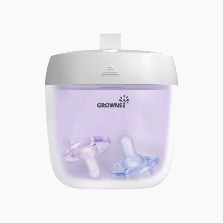 Grownsy Portable Uv Pacifier Sanitizer With Usb Charging