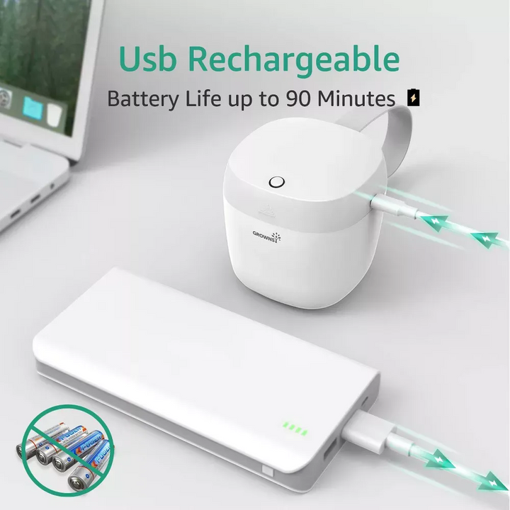 Grownsy Portable Uv Pacifier Sanitizer With Usb Charging