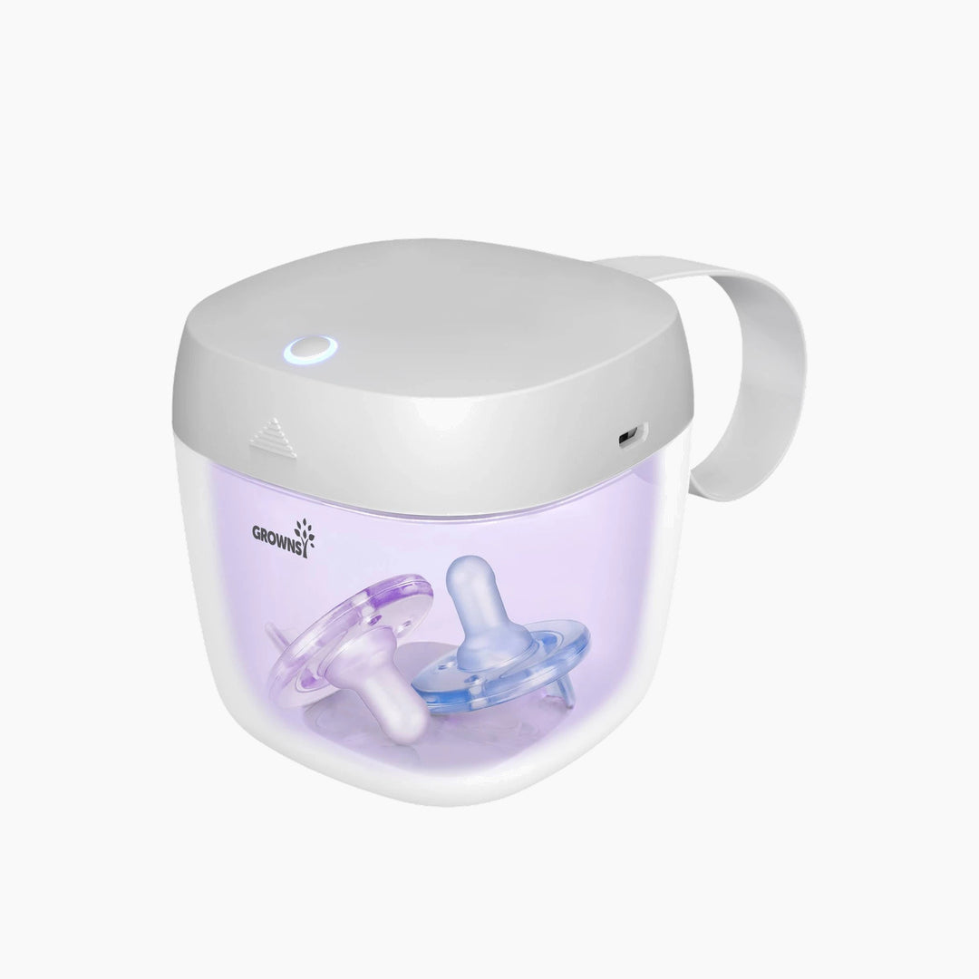 Grownsy Portable Uv Pacifier Sanitizer With Usb Charging