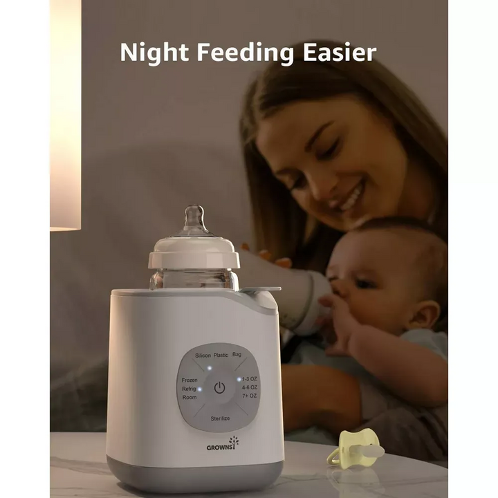 Grownsy 10-In-1 Fast Baby Bottle Warmer