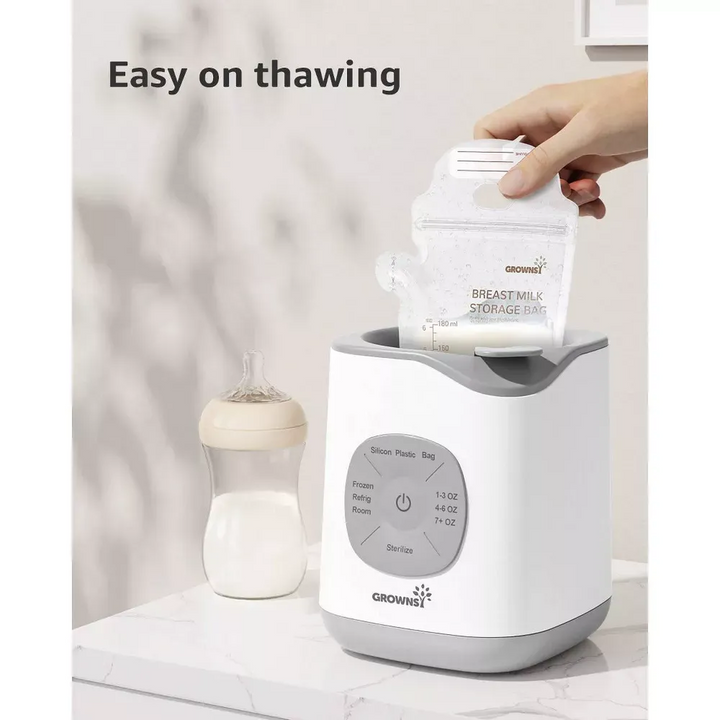 Grownsy 10-In-1 Fast Baby Bottle Warmer