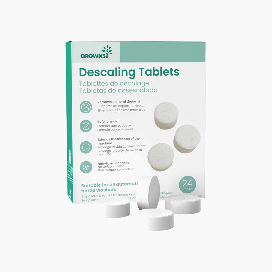 Grownsy Washing Tablets Compatible With All Brands Baby Bottle Washers