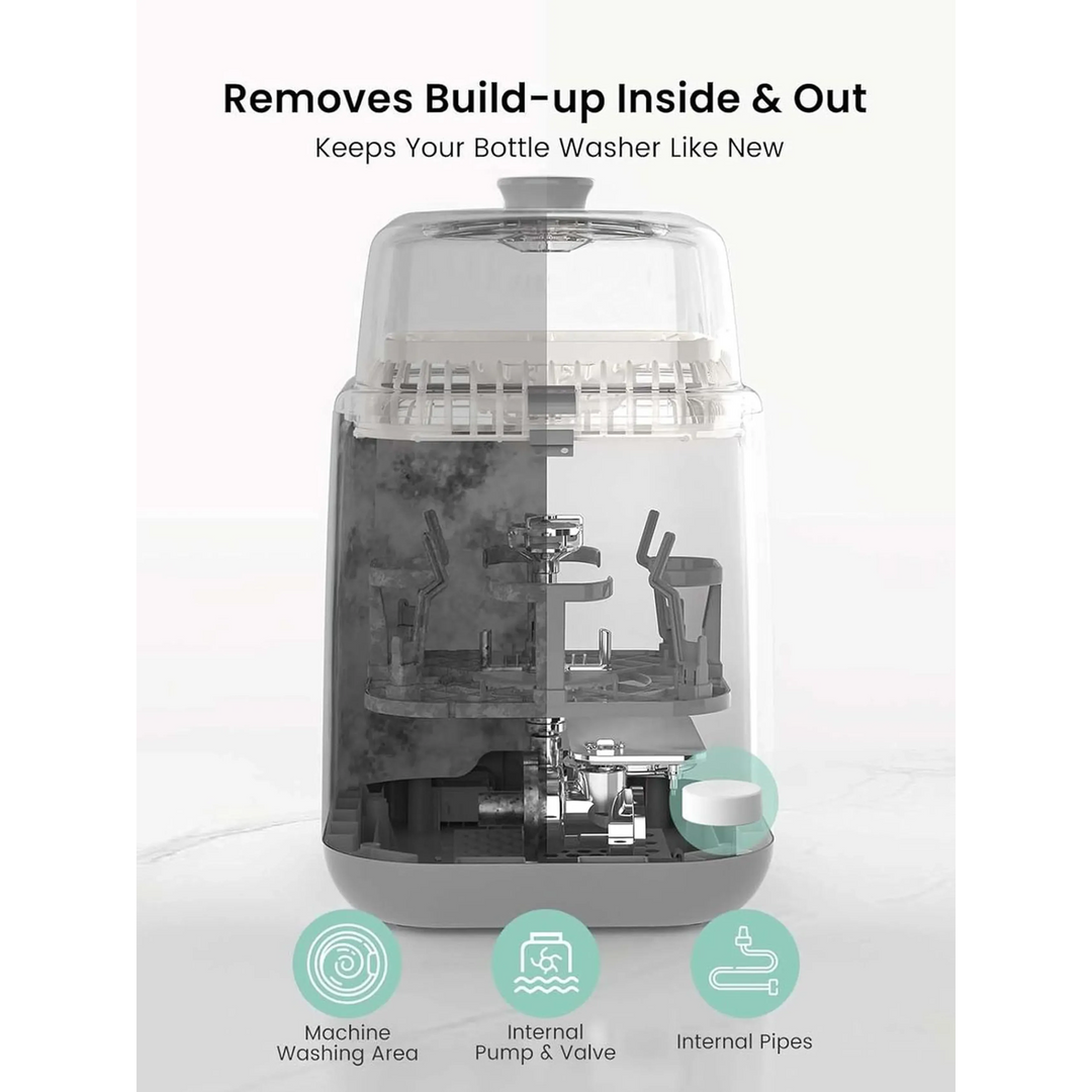 Grownsy Washing Tablets Compatible With All Brands Baby Bottle Washers