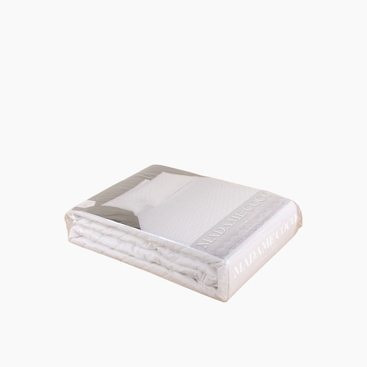 Madame Coco Microfiber Matress Protector 160x200 Cm - HUNA