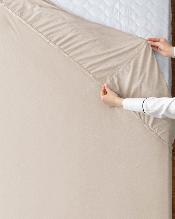 Madame Coco Cotton Jersey Fitted Sheet