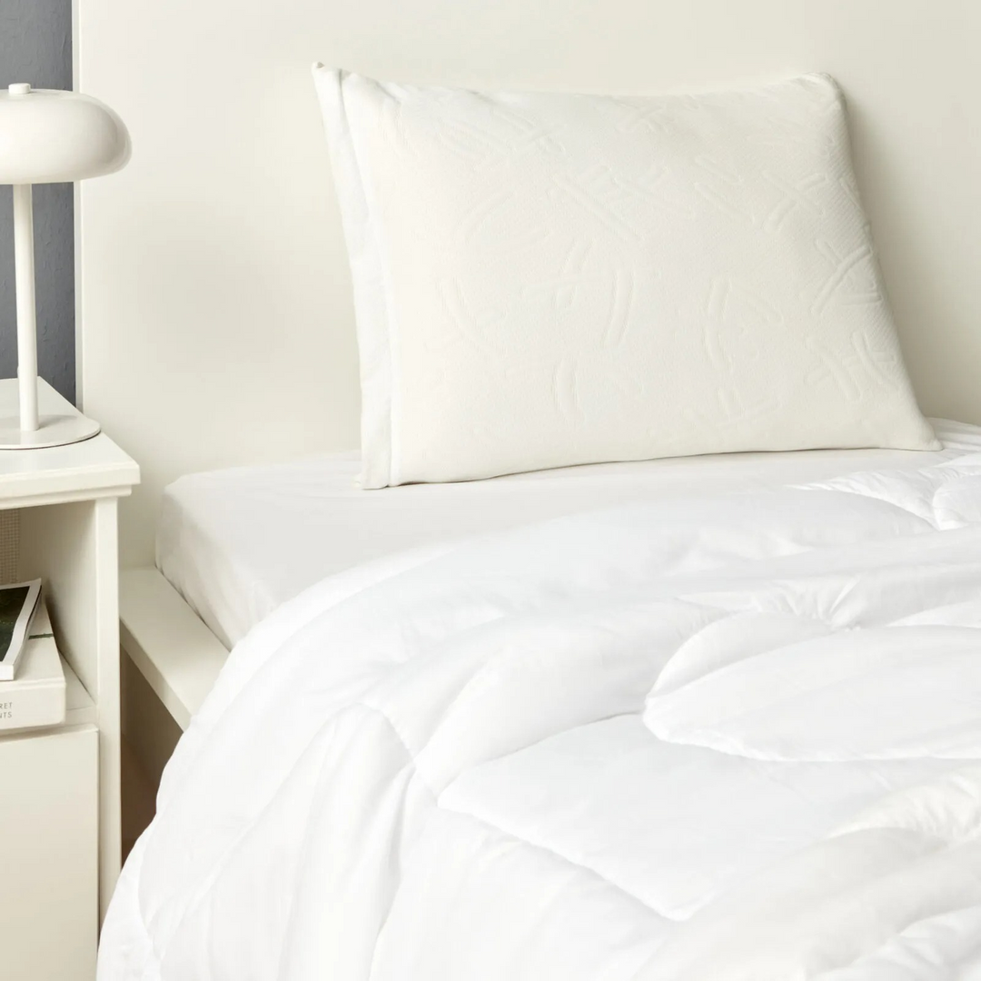 Karaca Home Visco-Filled Eco Chubby Pillow - 60 × 40 × 23 cm