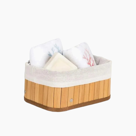 EH Living Fancy Foldable Basket Beige