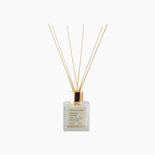 EH Living White Flowers Reed Diffuser 100 ml Beige