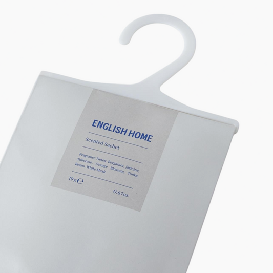 EH Living أكياس معطرة بالزهور البيضاء 19 جرام بيج