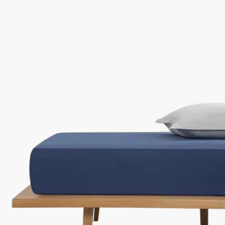 Plain Cotton Super King Fitted Sheet 200x200 cm