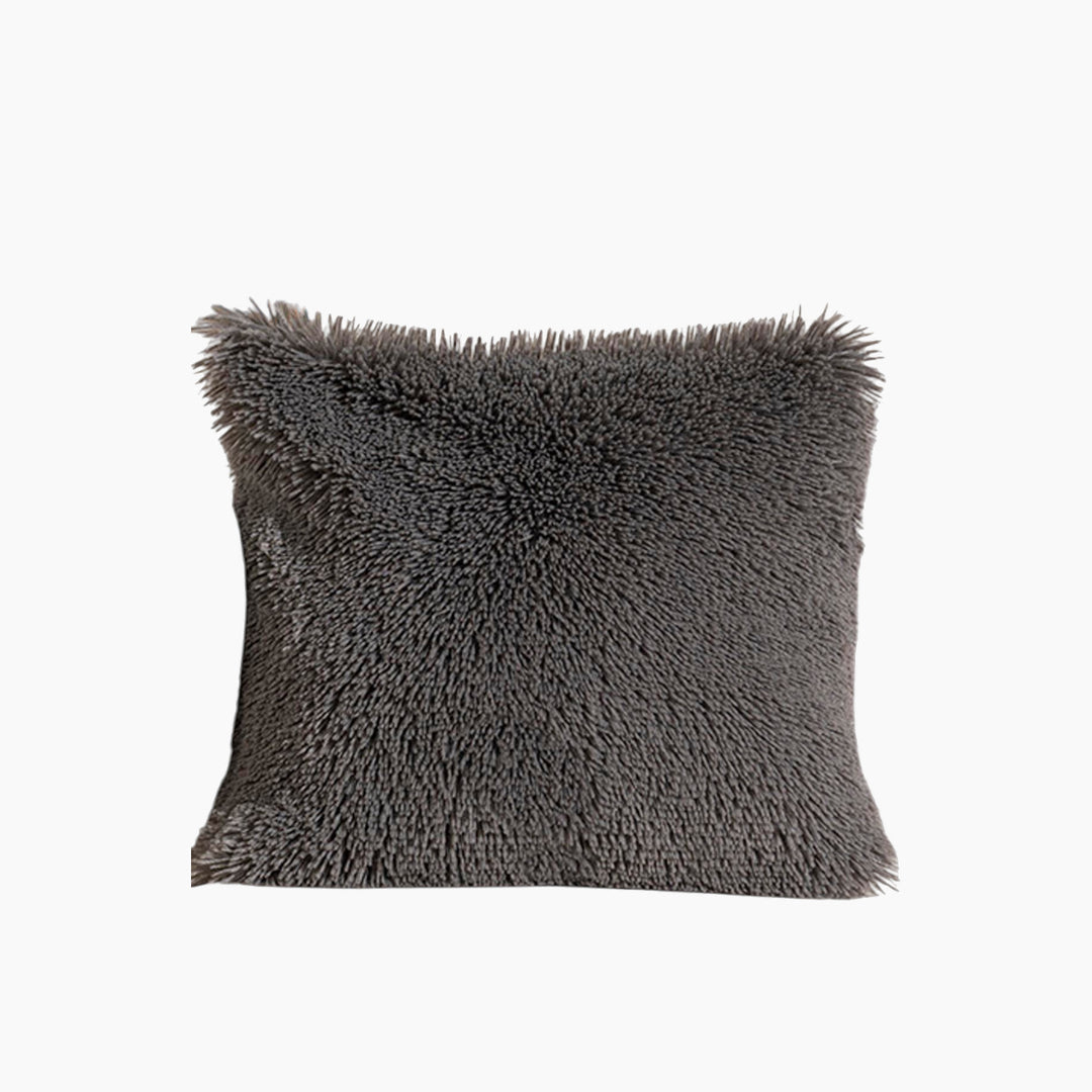 EH Living Fluffy Plush Pillow Cover